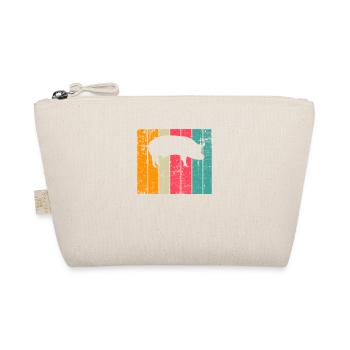 Pig Animal Retro Pet Farm Gift idea - Organic Pouch - nature - Front