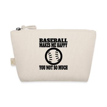 Baseball Baseball Lover Cadeau Jeu de baseball - Trousse biologique - nature - Devant