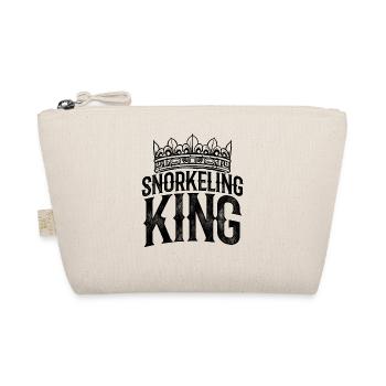 Snorkeling King Scuba Diver Diving Snorkeling Snor - Bio-Täschchen - Natur - Vorne