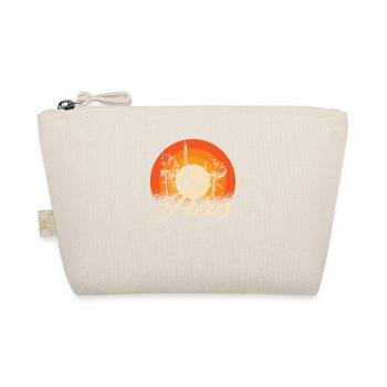 France Paris Eiffel Tower Je T'aim - Organic Pouch - nature - Front