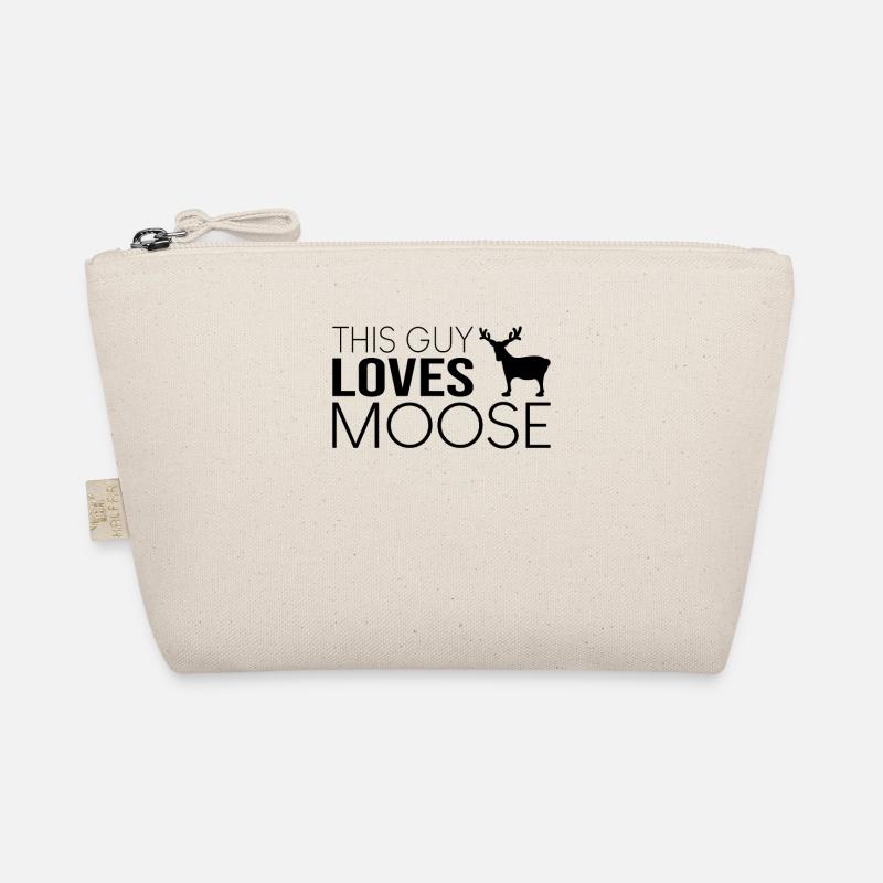 This guy likes moose Organic Pouch
