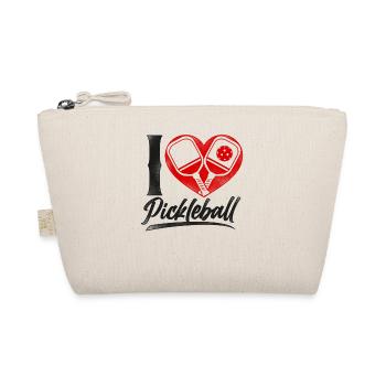 Pickleball Coeur J’aime Pickleball - Trousse biologique - nature - Devant