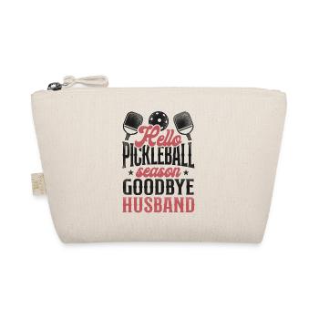 Pickleball Mari Femme Mariage - Trousse biologique - nature - Devant