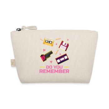 80s Retro CostumeMotto Party Costume 90s Party - Organic Pouch - nature - Front