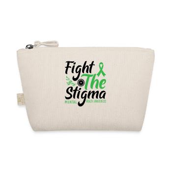 Fight The Stigma Mental Health Awareness - Organic Pouch - nature - Front