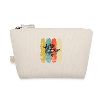 Olive food oil Retro Vegetarian Gift idea - Organic Pouch - nature - Front