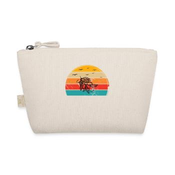 Olive food oil Retro Vegetarian Gift idea - Organic Pouch - nature - Front
