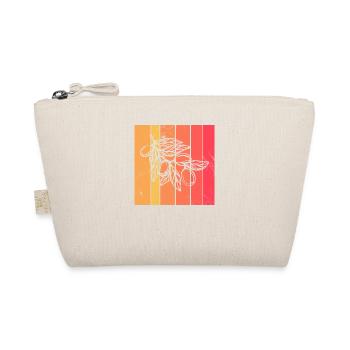 Olive food oil Retro Vegetarian Gift idea - Organic Pouch - nature - Front