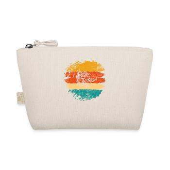 Olive food oil Retro Vegetarian Gift idea - Organic Pouch - nature - Front