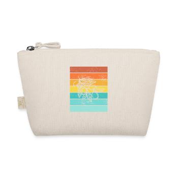 Olive food oil Retro Vegetarian Gift idea - Organic Pouch - nature - Front