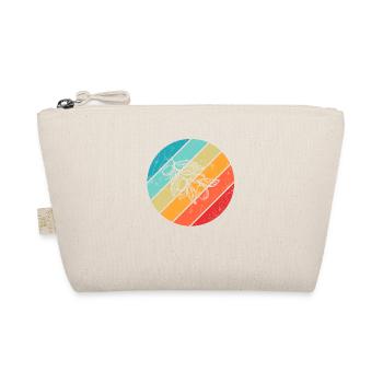Olive food oil Retro Vegetarian Gift idea - Organic Pouch - nature - Front