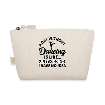 Dancer Ballerina Dance Ballet Gift Dance Class - Organic Pouch - nature - Front