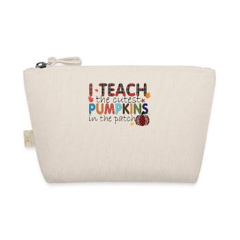 Ich Lehre Die Süßesten Kürbisse Im Patch-Geschenk - Bio-Täschchen - Natur - Vorne