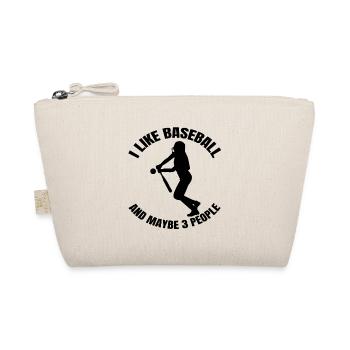 Baseball Baseball Lover Cadeau Jeu de baseball - Trousse biologique - nature - Devant