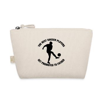 Football player Football Father Football coach Papa - Organic Pouch - nature - Front