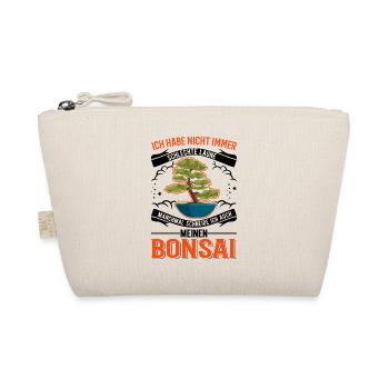 Japanischer Bonsai Bonsaibaum - Bio-Täschchen - Natur - Vorne