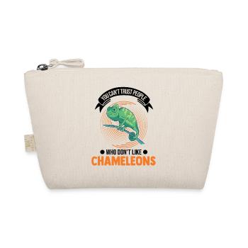 Chameleon Cadeau Caméléon - Trousse biologique - nature - Devant