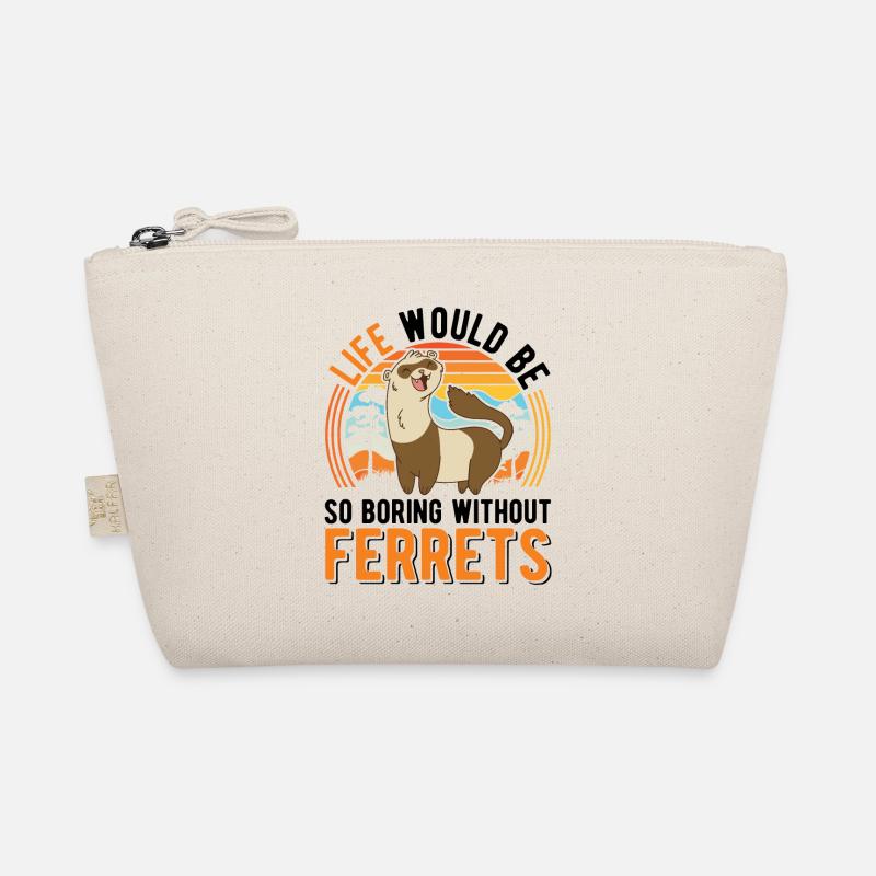 Ferret Lover Ferret Gift Organic Pouch