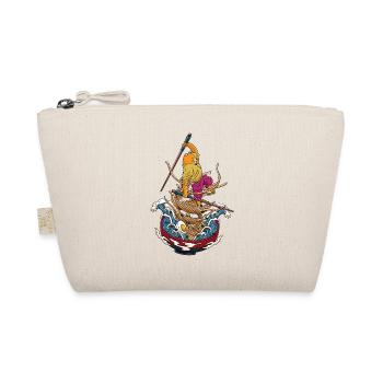Kawaii Cat Ramen Noodles Samouraï Japonais - Trousse biologique - nature - Devant