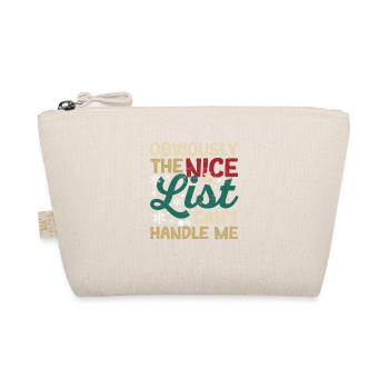 Offensichtlich kann die Nice List nicht mit mir um - Bio-Täschchen - Natur - Vorne