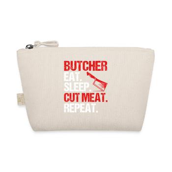Butcher Gift Butcher Butcher Master Butcher - Organic Pouch - nature - Front
