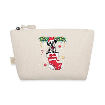Amoureux des chiens dalmates Noël - Chien Noël Stoc - Trousse biologique - nature - Devant