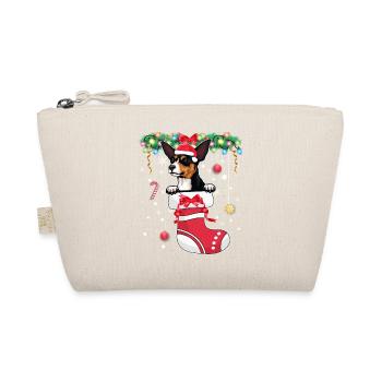 Jouet Fox Terrier Dog Lover Noël - Dog Christma - Trousse biologique - nature - Devant