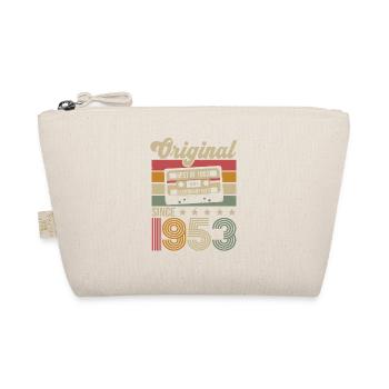 Vintage Geburtstag Original Geschenkidee 1953 - Bio-Täschchen - Natur - Vorne