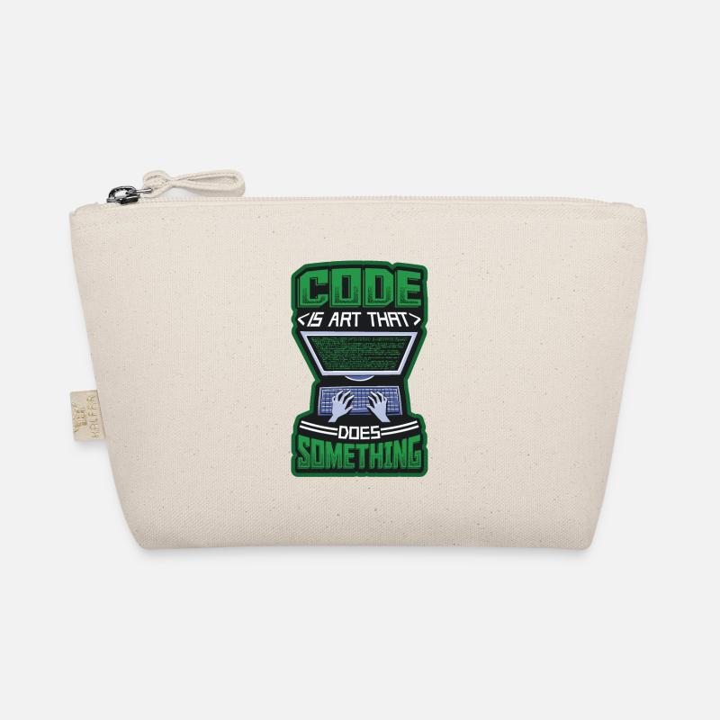 Le code est un art qui fait quelque chose de programmation Trousse biologique