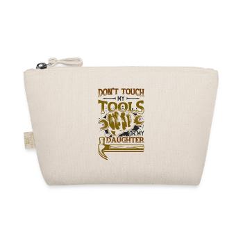 Do not touch my tools - Organic Pouch - nature - Front