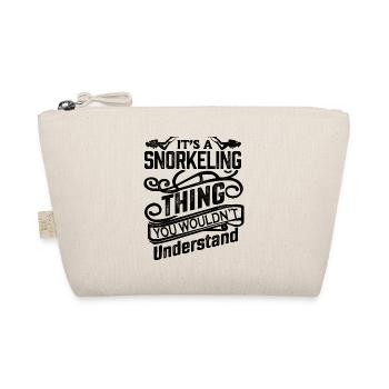It's A Snorkeling Thing You Wouldn't Understand Sc - Bio-Täschchen - Natur - Vorne