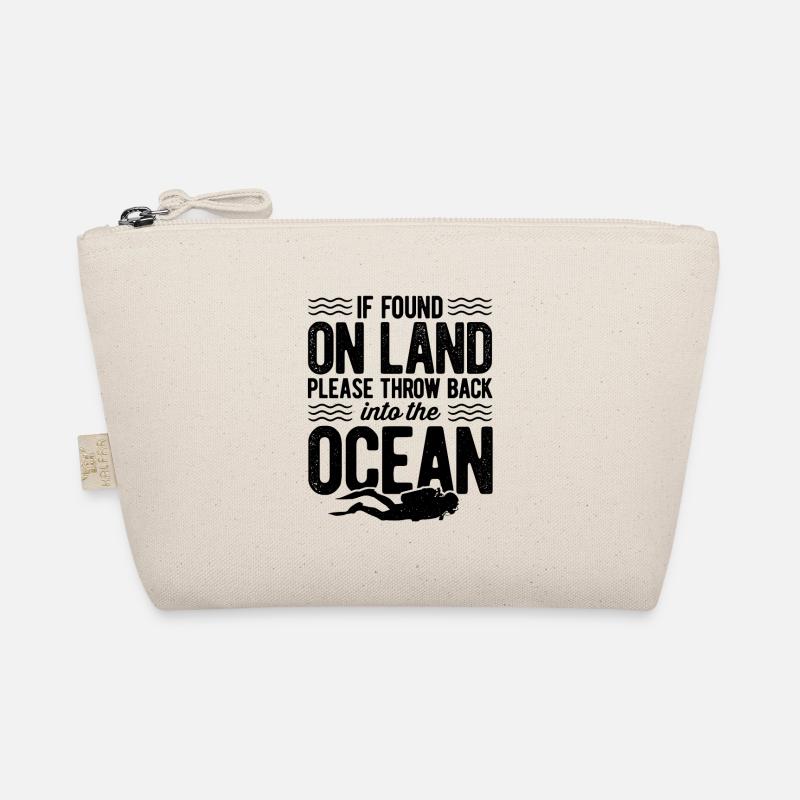 If Found On Land Please Return To The Ocean Scuba Bio-Täschchen