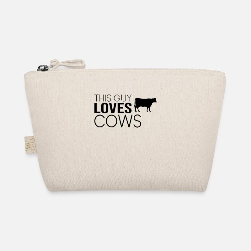 Type Cow Saying Organic Pouch