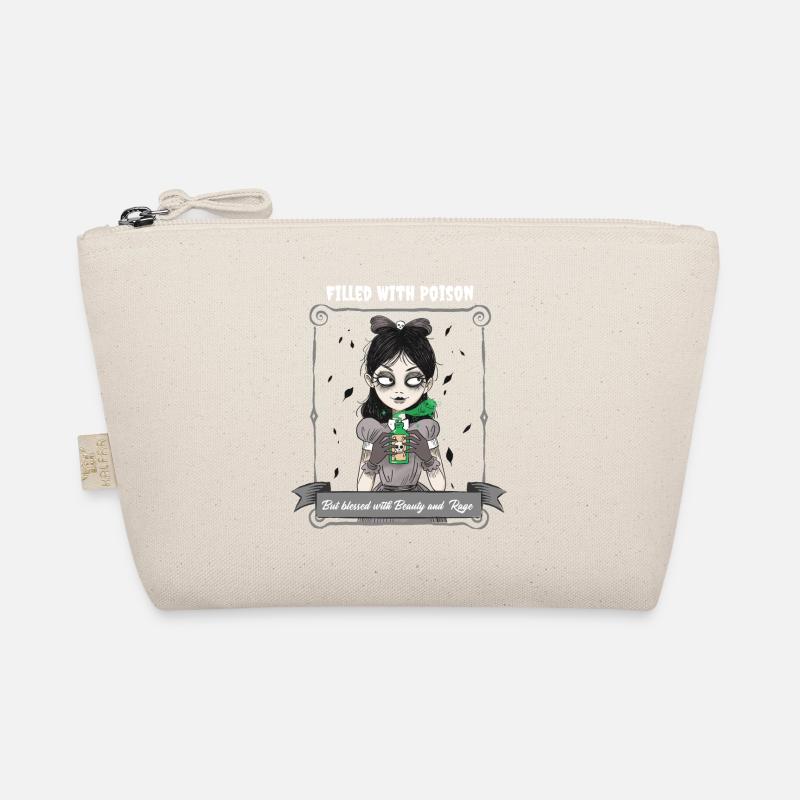 Gothic Lolita Mit Gift Gefüllt, Aber Gesegnet Mit Bio-Täschchen