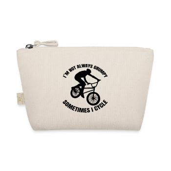 Cycling Cycling Cycling Mountain Bike Bike Tour - Organic Pouch - nature - Front