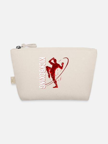Kickboxer Martial Arts Kickboxing Kickboxen - Organic Pouch - nature
