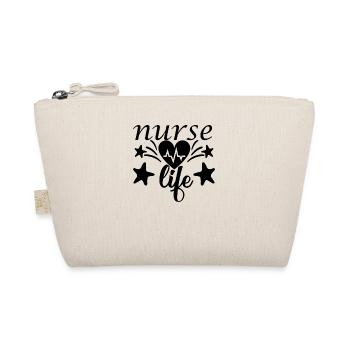 Nurse life - Organic Pouch - nature - Front