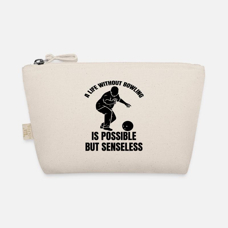 Bowling Bowling Gift Bowler Bowler Bowling Ball Organic Pouch