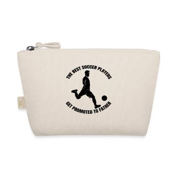 Football Father Papa Football Coach Football Player - Organic Pouch - nature - Front