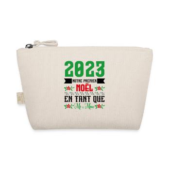 Notre premier Noël en tant que M. et Mme 2023 - Trousse biologique - nature - Devant
