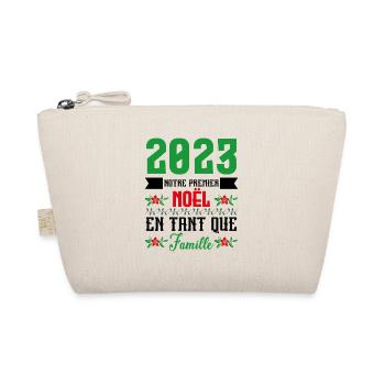 Notre premier Noël en tant que famille - Trousse biologique - nature - Devant