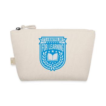 beautiful day for learning - Organic Pouch - nature - Front