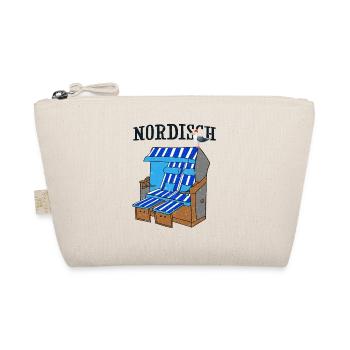 Moin Beach Chair Vacances Aurores boréales Nordique Mer Baltique - Trousse biologique - nature - Devant