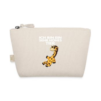 Teamleiter Giraffe - Bio-Täschchen - Natur - Vorne