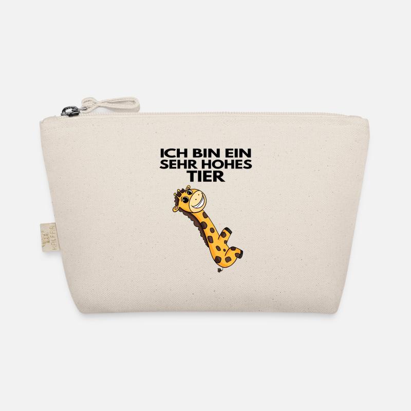 Teamleiter Giraffe Trainer Leitung Chef Bio-Täschchen