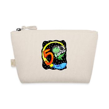 Jeune astronaute dinosaure de 5 ans - Trousse biologique - nature - Devant