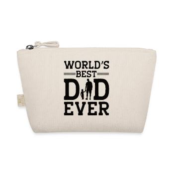 World Best Dad Father Couple Couples Parents Dad daddy - Organic Pouch - nature - Front