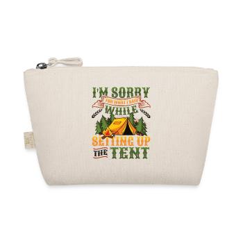 I am sorry for what I said. - Organic Pouch - nature - Front
