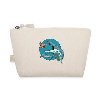 Elasmosaurus Laternenfisch Dinosaurier - Bio-Täschchen - Natur - Vorne