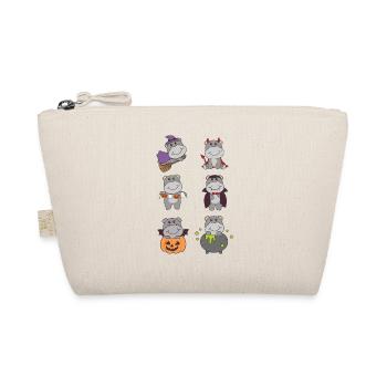 Hippo Halloween Diable Citrouille Vampire Costume - Trousse biologique - nature - Devant